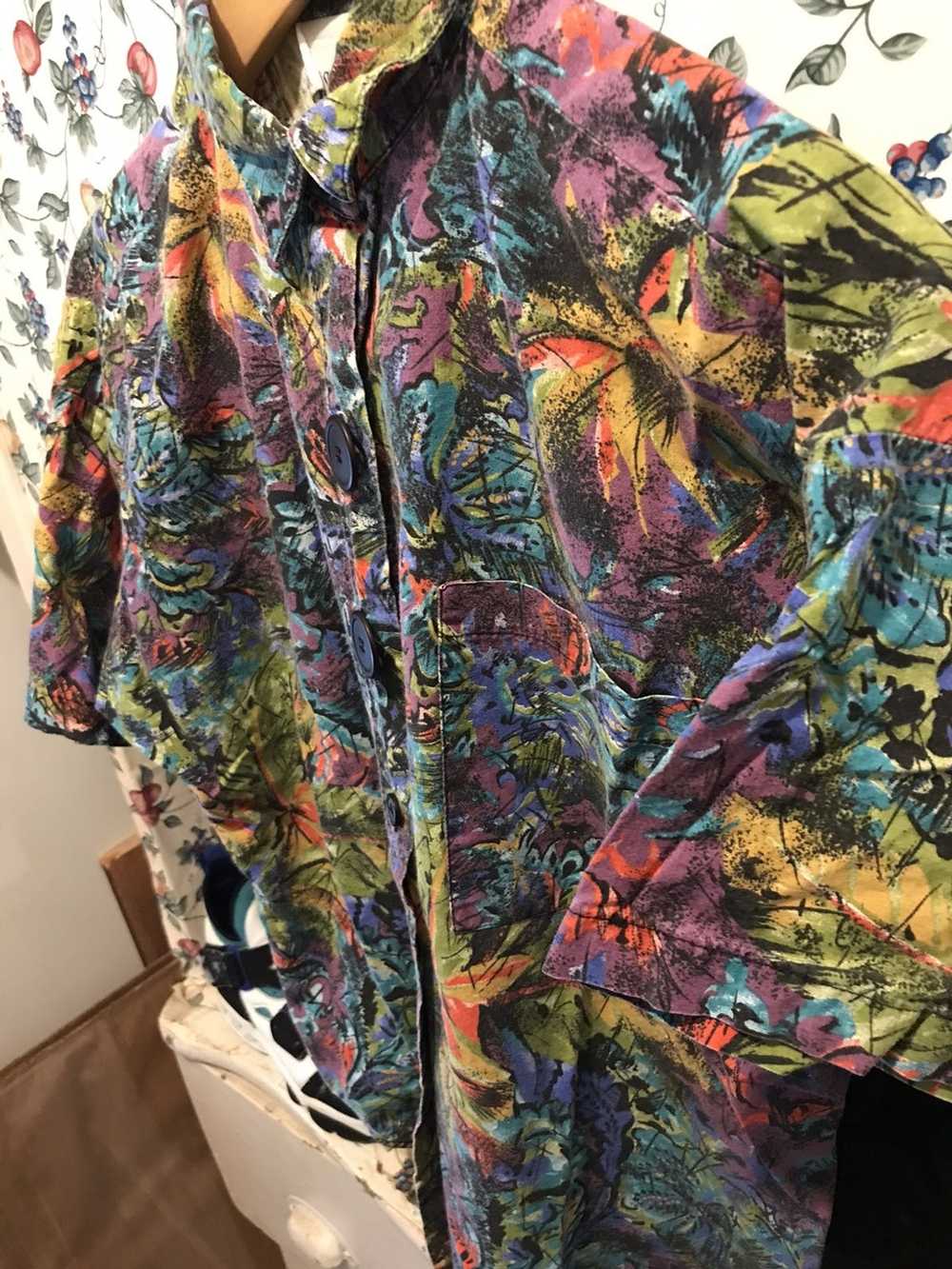 Vintage Vintage 90s Casey & Max Button Up Shirt - image 2