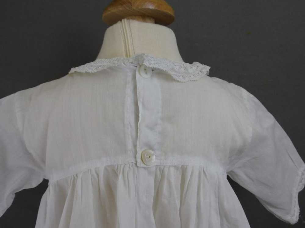 Antique Toddler Baby Dress, Edwardian 1900s Lace … - image 10