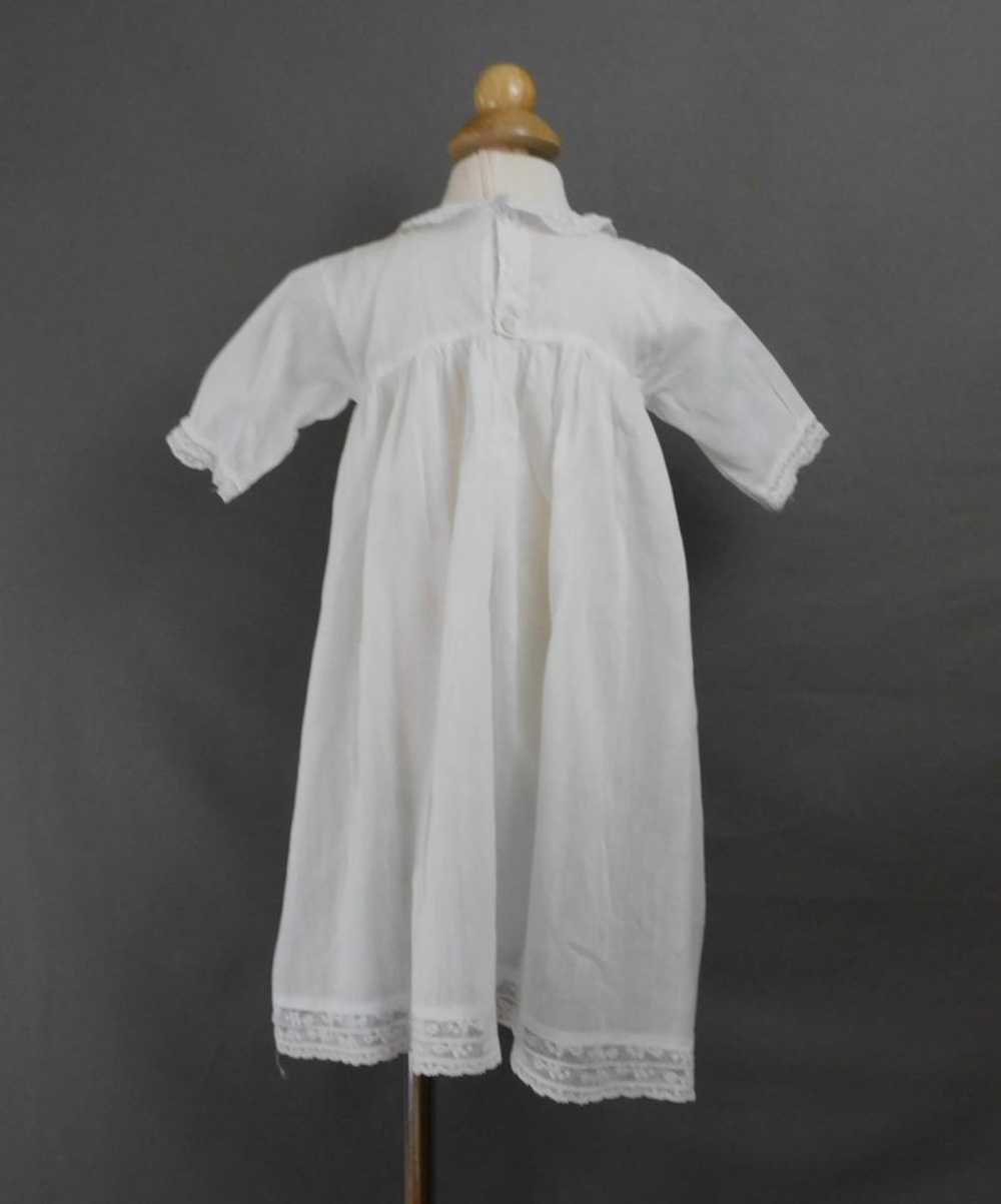 Antique Toddler Baby Dress, Edwardian 1900s Lace … - image 2