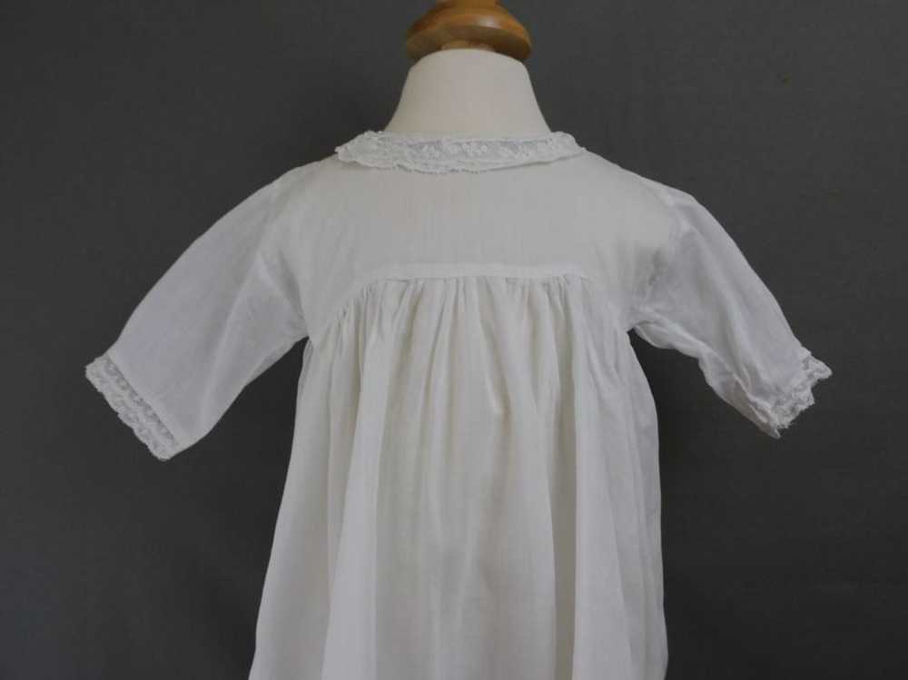 Antique Toddler Baby Dress, Edwardian 1900s Lace … - image 3