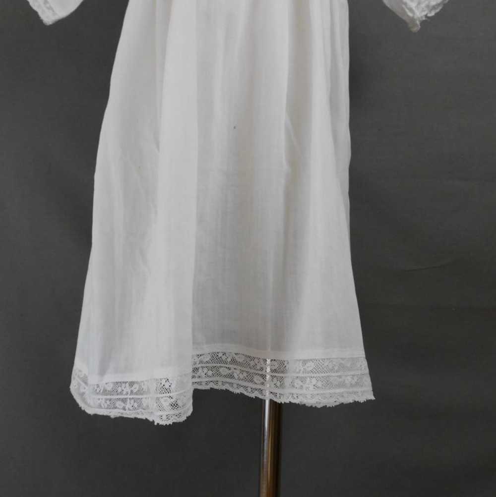 Antique Toddler Baby Dress, Edwardian 1900s Lace … - image 7