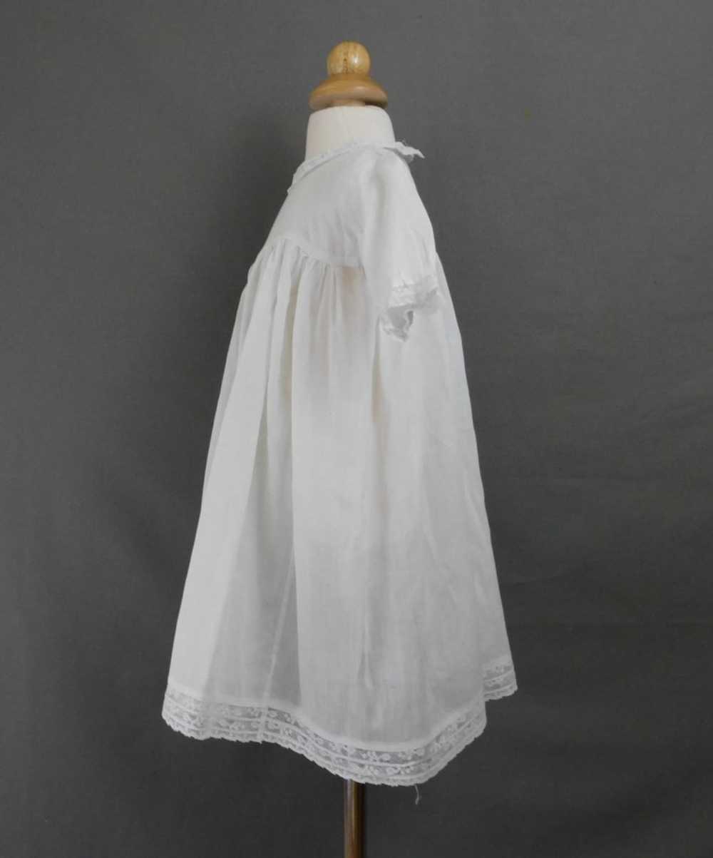 Antique Toddler Baby Dress, Edwardian 1900s Lace … - image 9