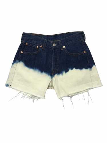 Vintage Levis Cut Off Shorts Dip Bleach Ombré 501 