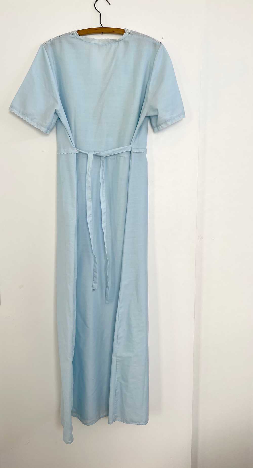 Pale Blue 40's Inspired Dress - image 5