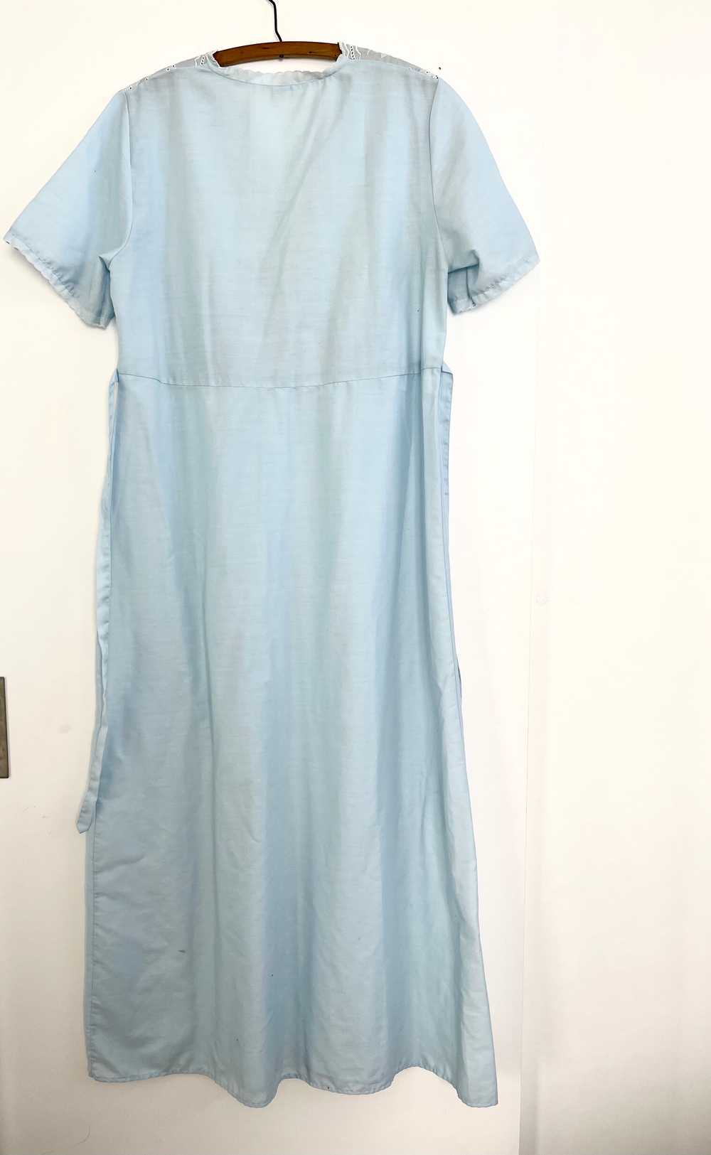 Pale Blue 40's Inspired Dress - image 6