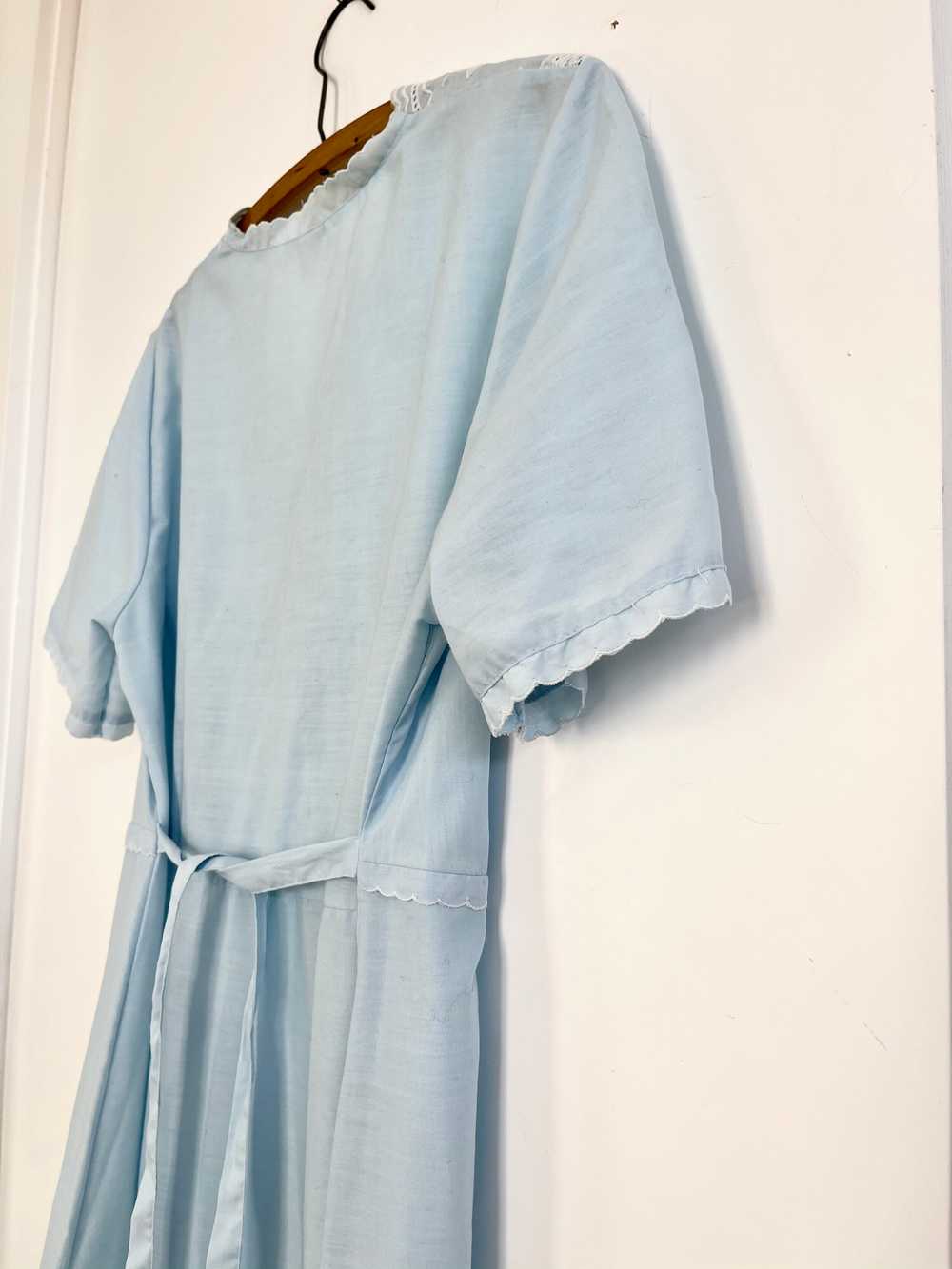 Pale Blue 40's Inspired Dress - image 7