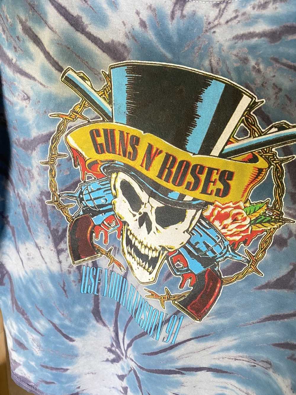 Guns N Roses × Vintage Guns & Roses Graphic Tie D… - image 2