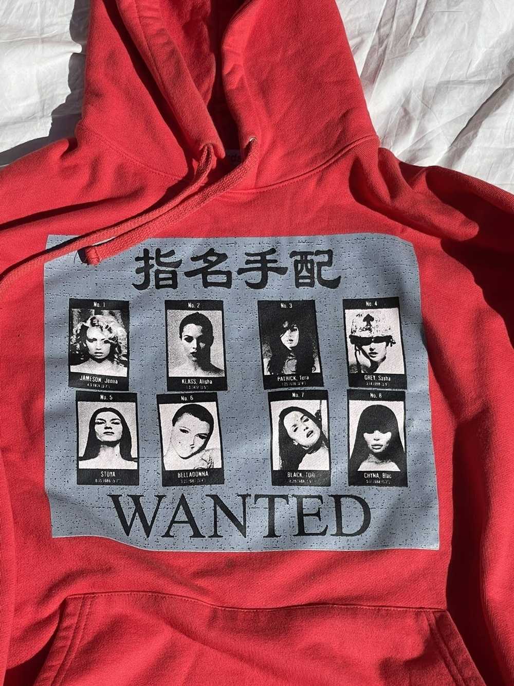 Richardson RICHARDSON “WANTED” RED HOODIE L - image 2