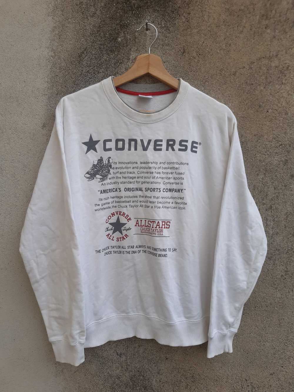 Converse × Streetwear × Very Rare Vintage Sweathi… - image 1