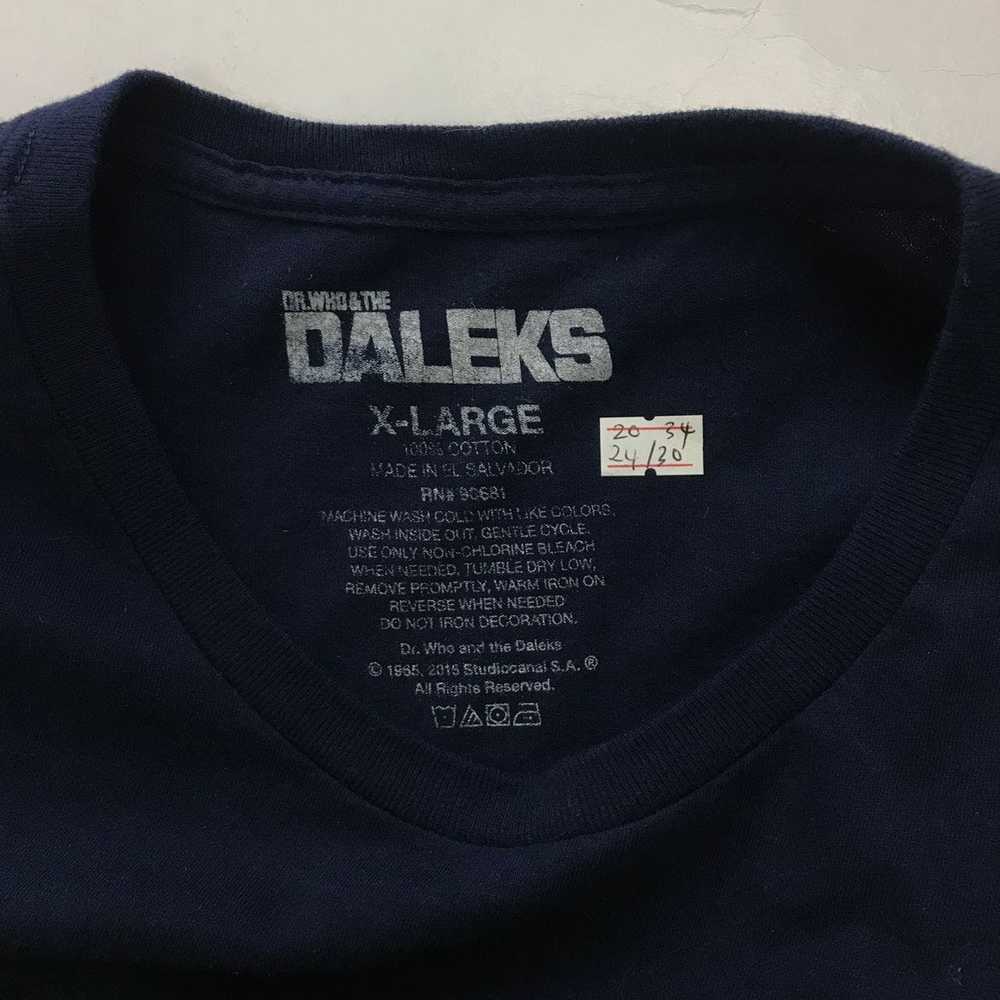 Movie 🔥Offer me 💥Dr. Who &The Daleks Navy Blue … - image 5