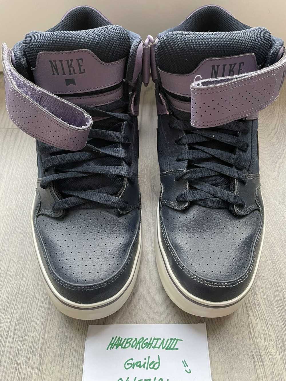 Nike Nike Mogan Mid Dark Obsidian / Canyon Purple - image 3