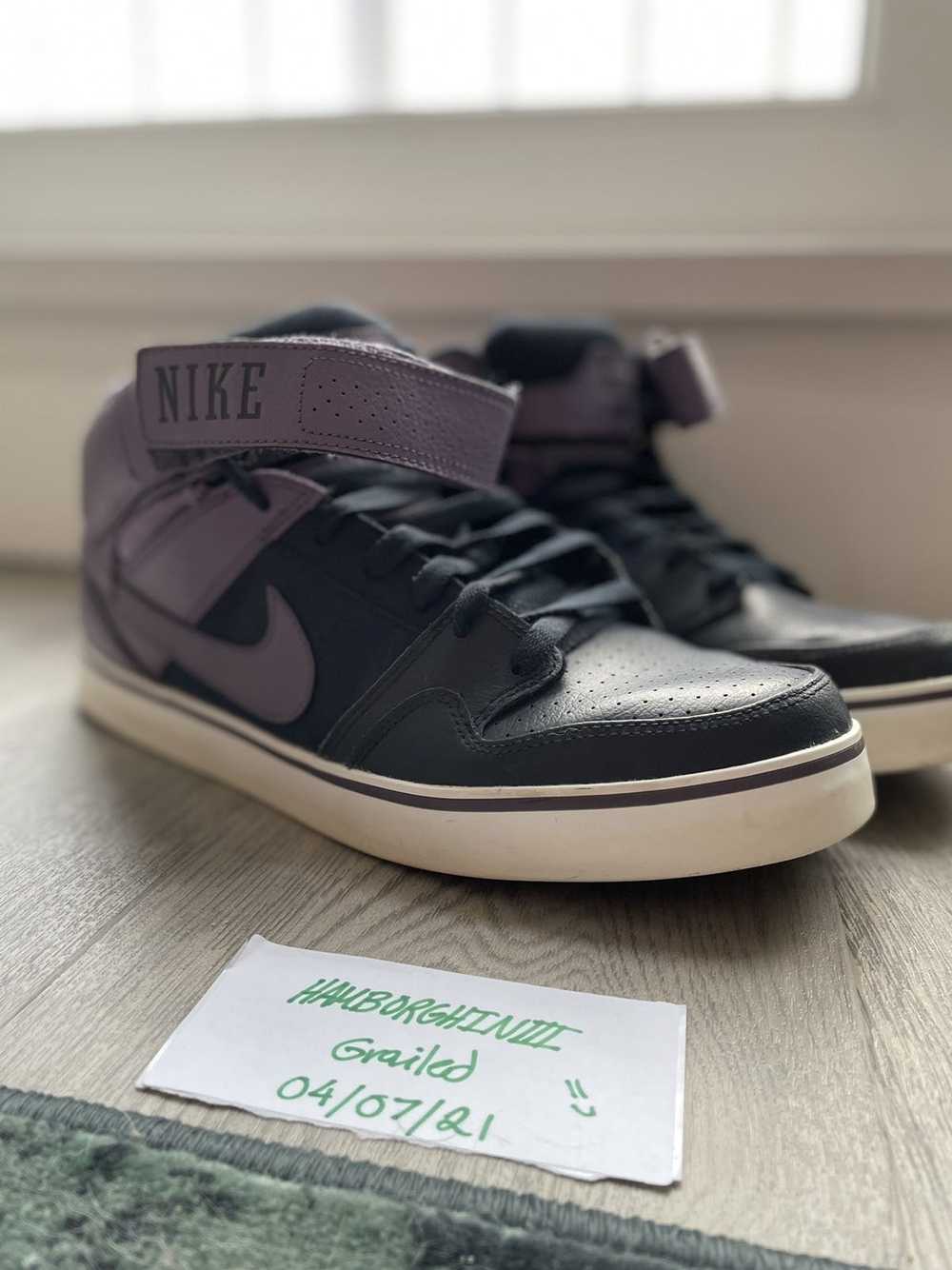 Nike Nike Mogan Mid Dark Obsidian / Canyon Purple - image 7