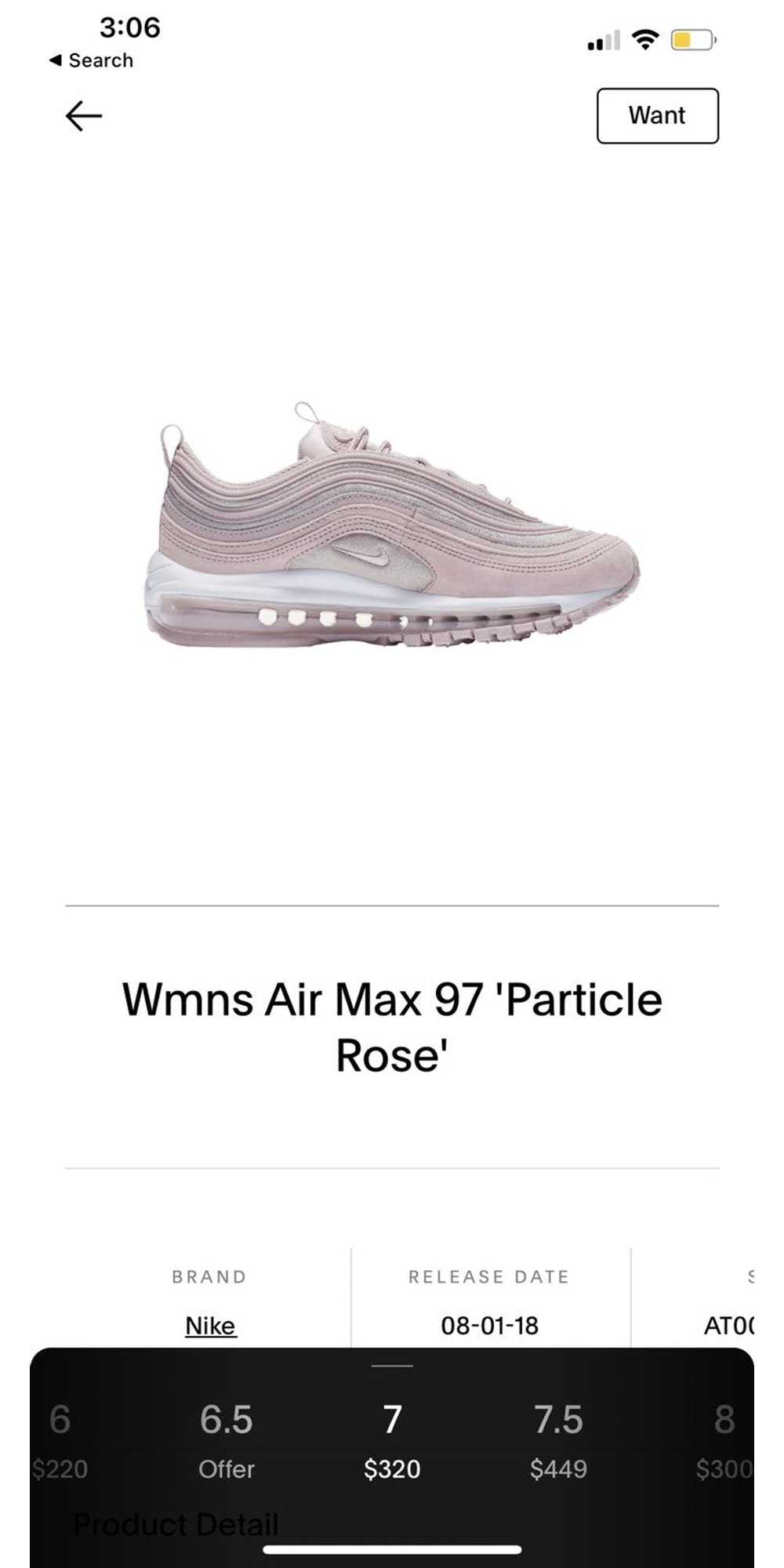 Nike Wmns Air Max 97 ‘Particle Rose’ - image 1