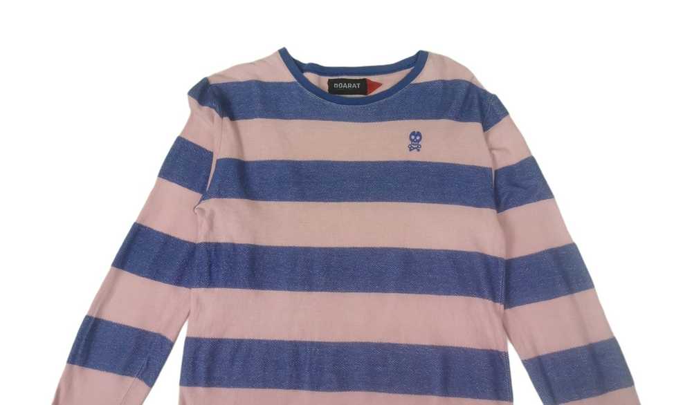 Designer × Japanese Brand Doarat Japan Stripes T-… - image 4