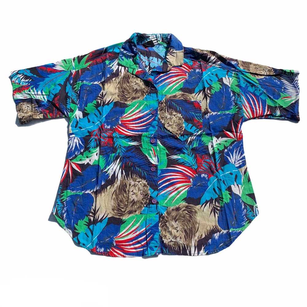 Hawaiian Shirt × Streetwear × Vintage Vintage 199… - image 1