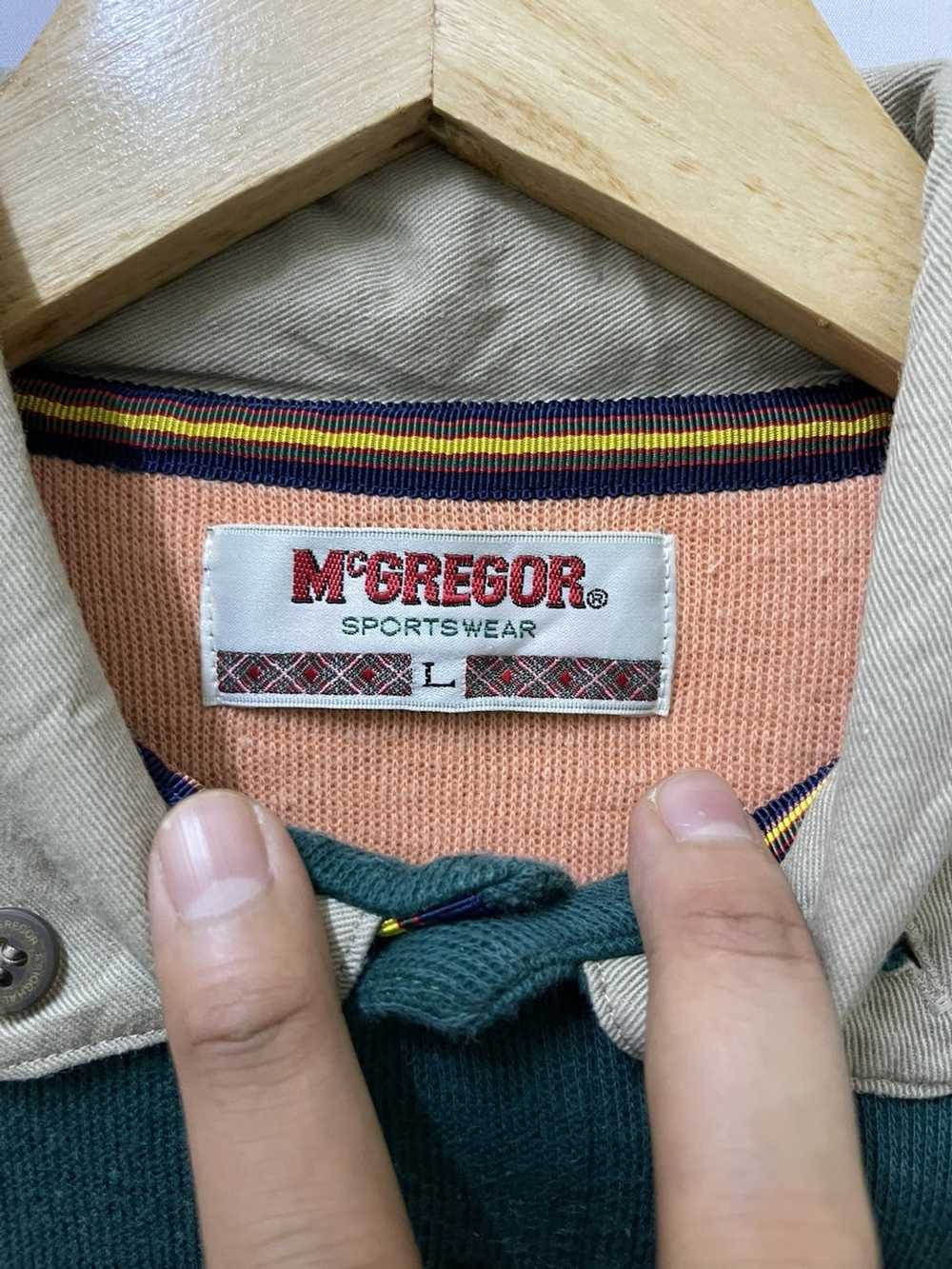 Mcgregor × Vintage Vintage McGregor Polo Sweatshi… - image 4