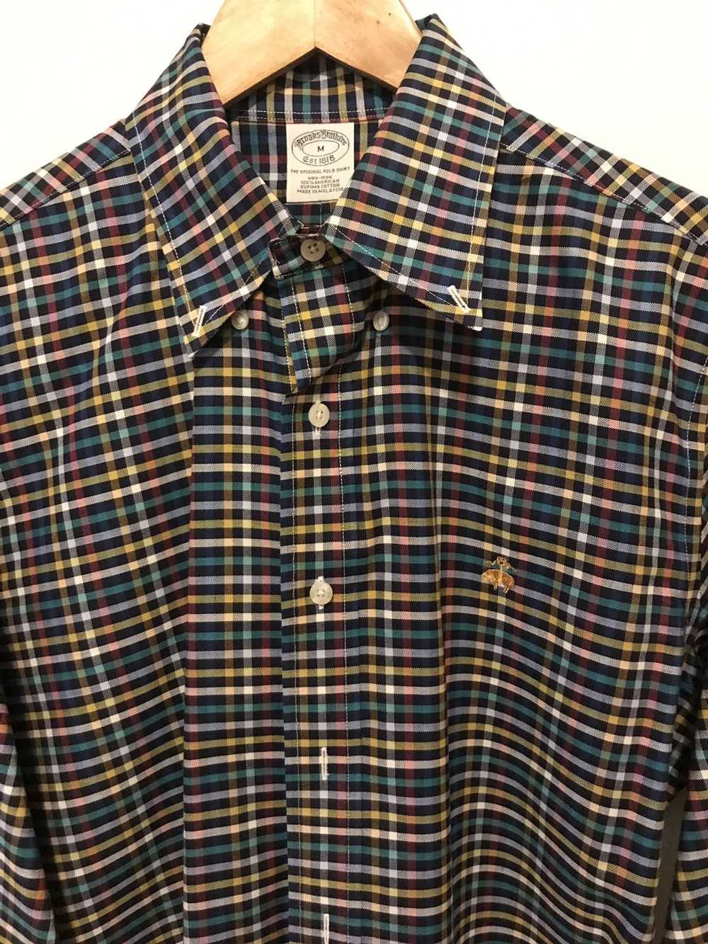 Brooks Brothers Plaid brooks brothers button up - Gem