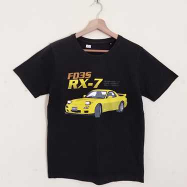 Racing × Streetwear Mazda FD3S RX-7 Racing Tshirt - image 1