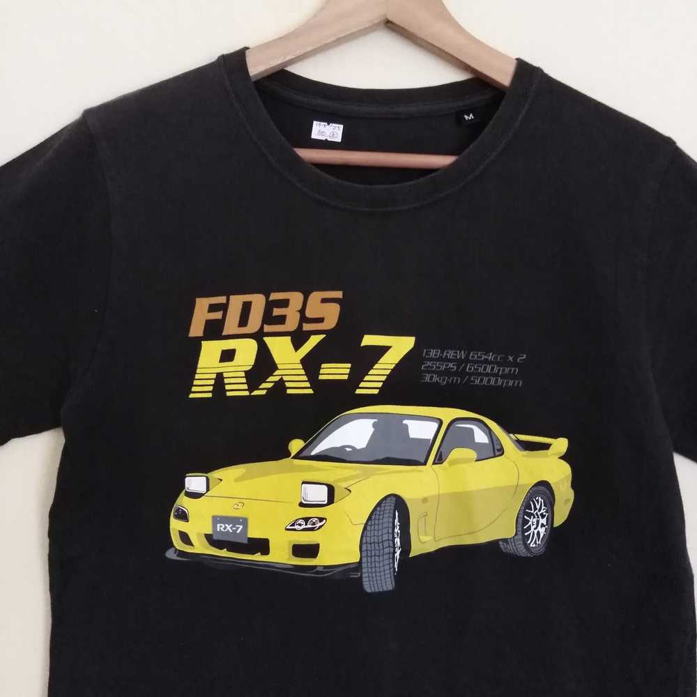 Racing × Streetwear Mazda FD3S RX-7 Racing Tshirt - image 2