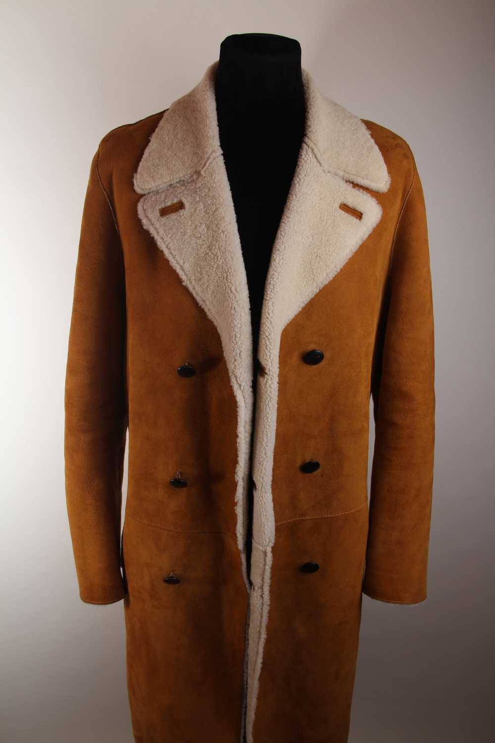 Fendi Rare Fendi Selleria Shearling Leather Jacke… - image 7