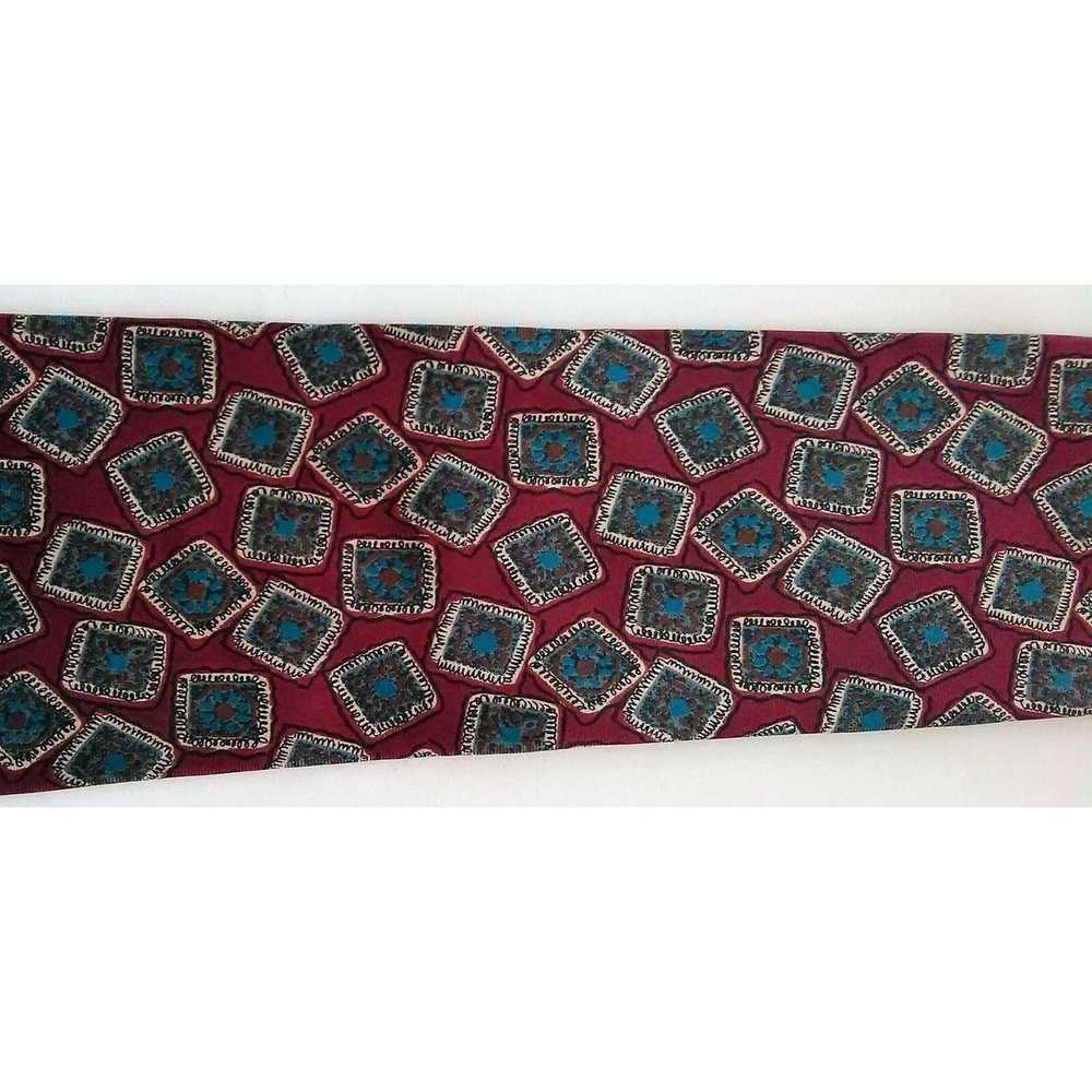 Austin Reed Austin Reed Silk Mens Necktie Tie Red… - image 4