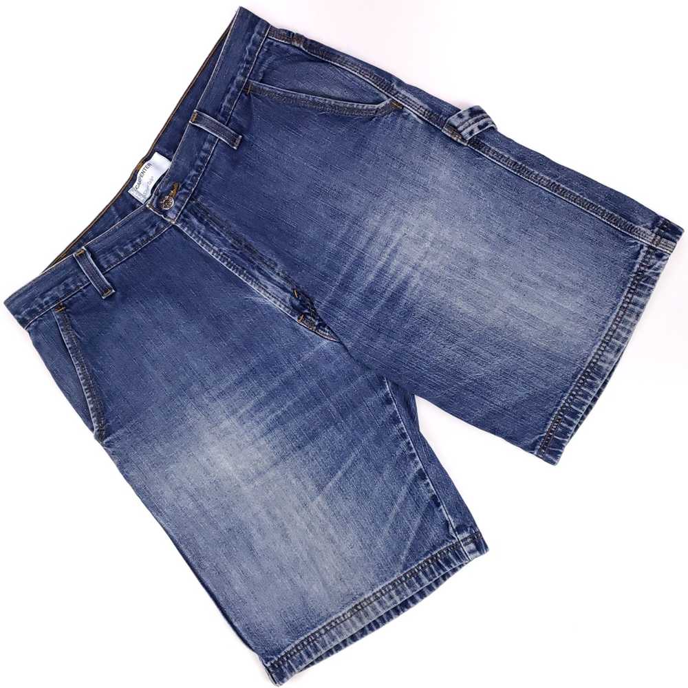 Levi's Levis Silvertab Jean Shorts 34 Blue Carpen… - image 1