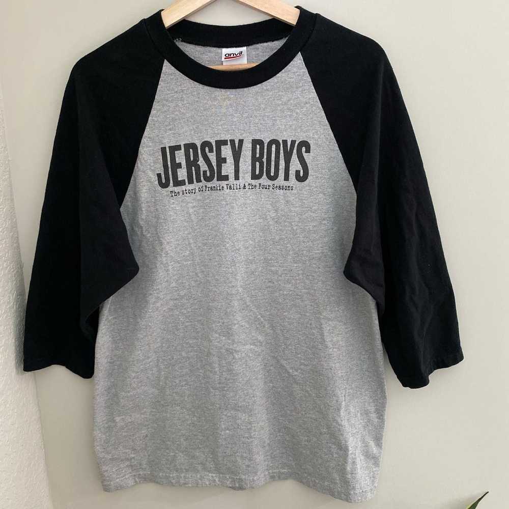 Anvil × Vintage Vintage Jersey Boys movie tee - image 1