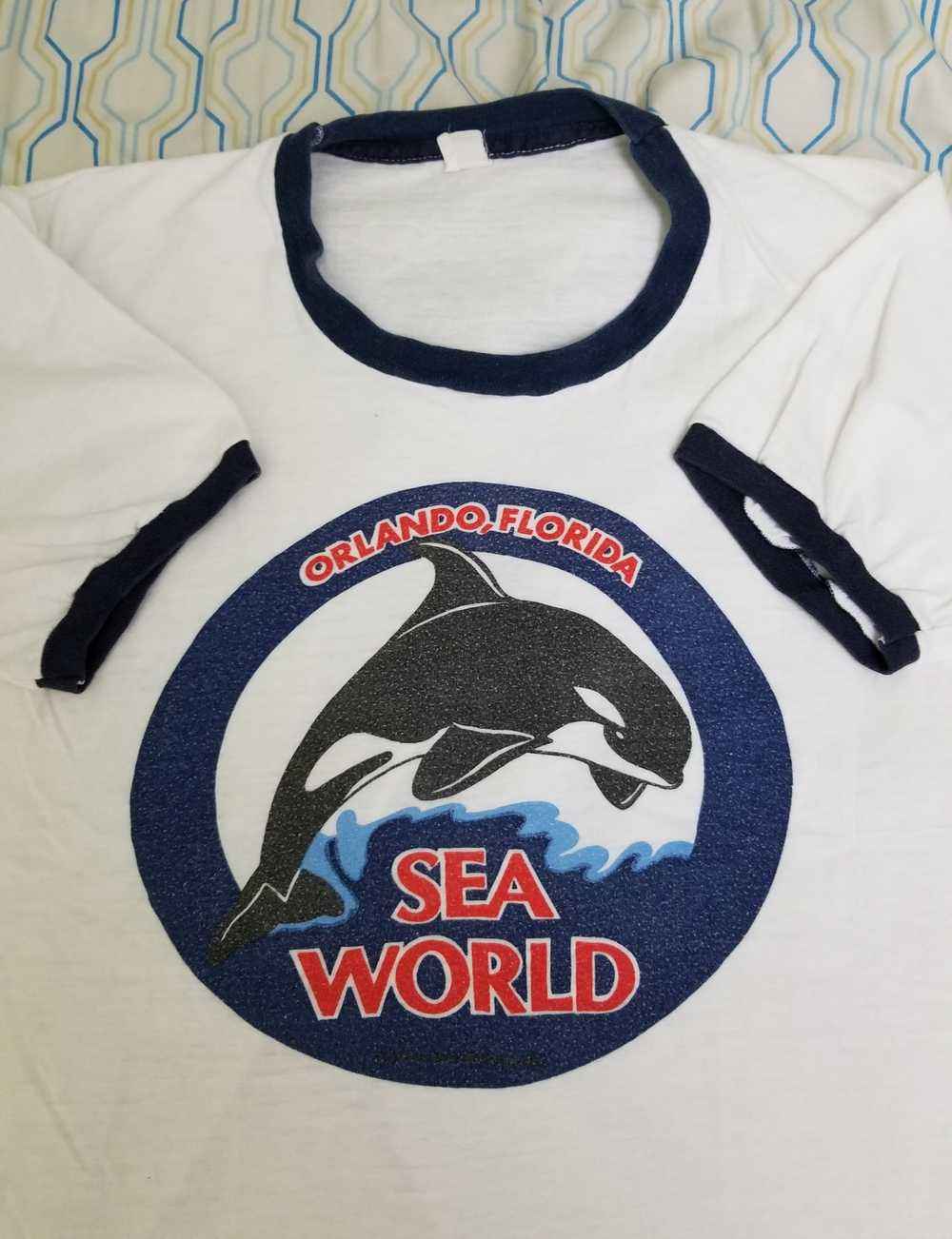 Made In Usa × Vintage Vintage 70s 80s Sea World O… - image 1