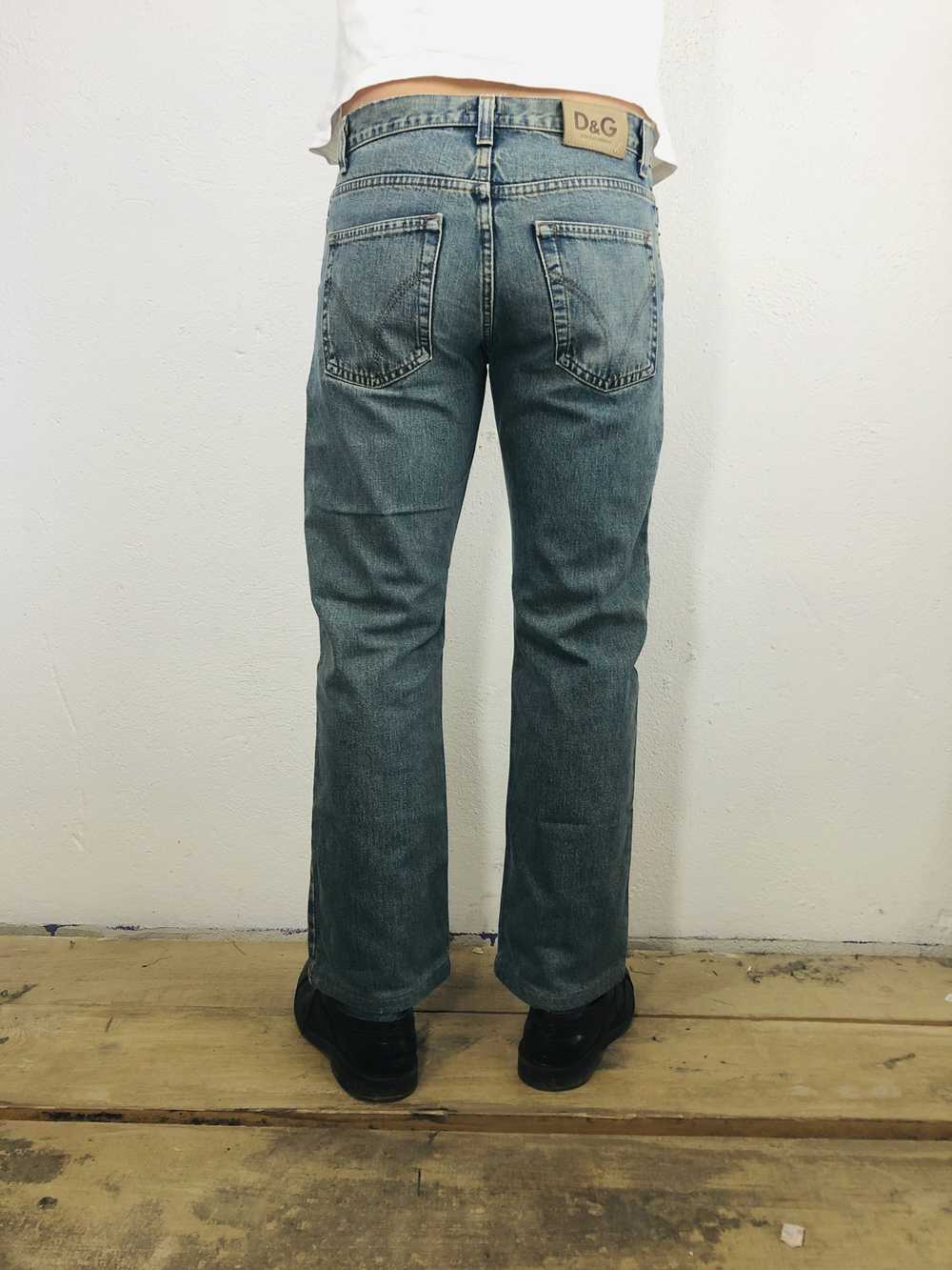 Dolce & Gabbana • D&G Monogram Denim Jeans Size 38