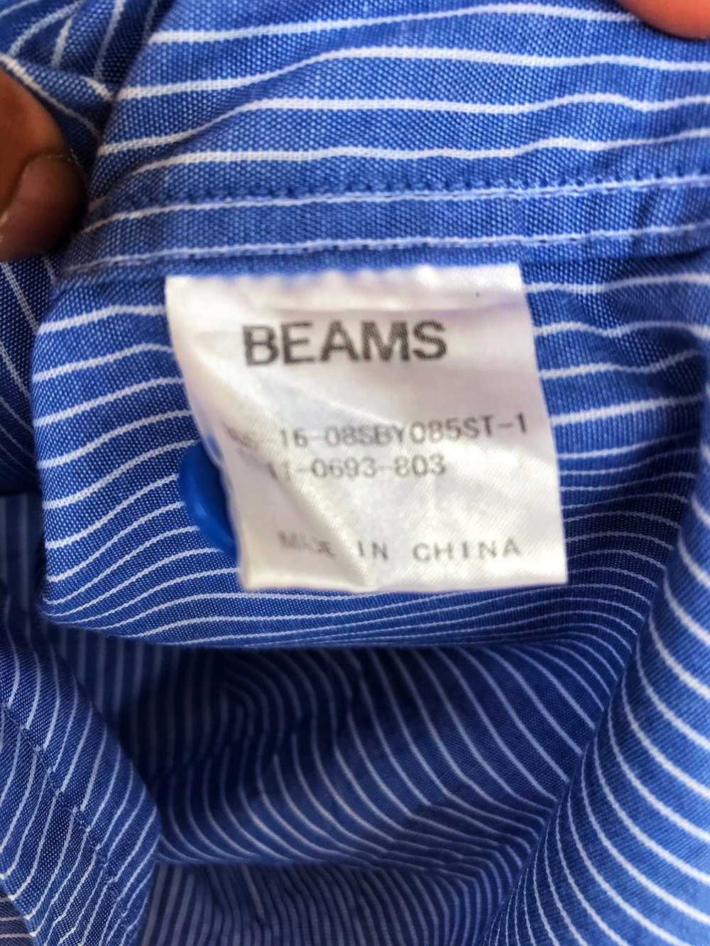 Beams Plus × Vintage Button ups Stripes shirts wi… - image 8