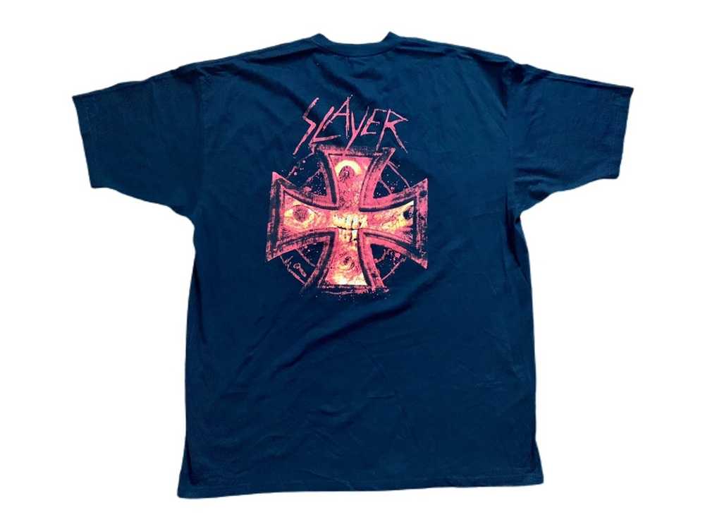 Band Tees × Slayer × Vintage 2003 Y2K Slayer Band… - image 2