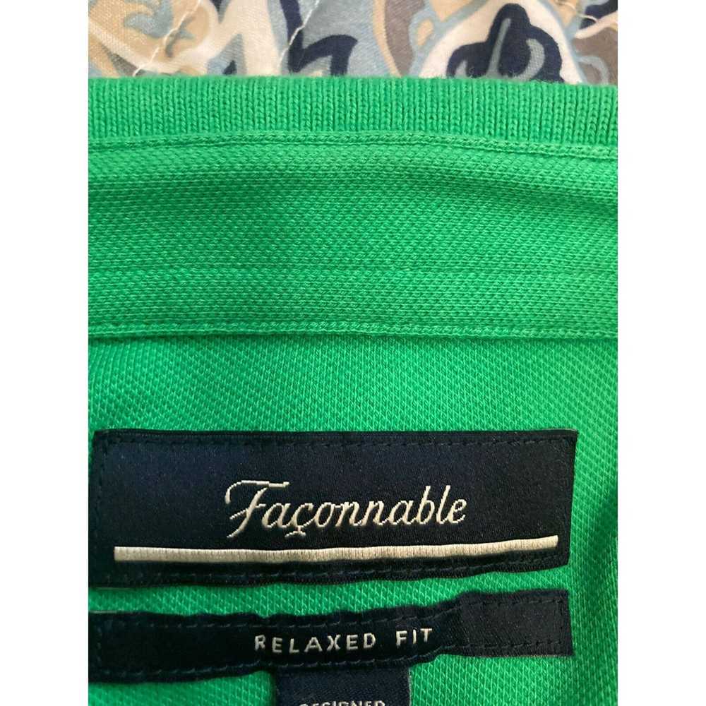 Faconnable Faconnable Green Polo Shirt With Logo … - image 5