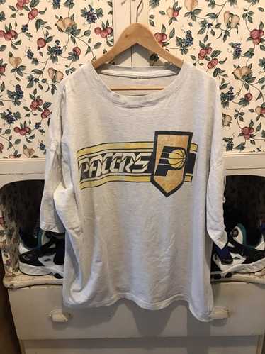 CustomCat Indiana Pacers Vintage NBA Crewneck Sweatshirt Ash / S