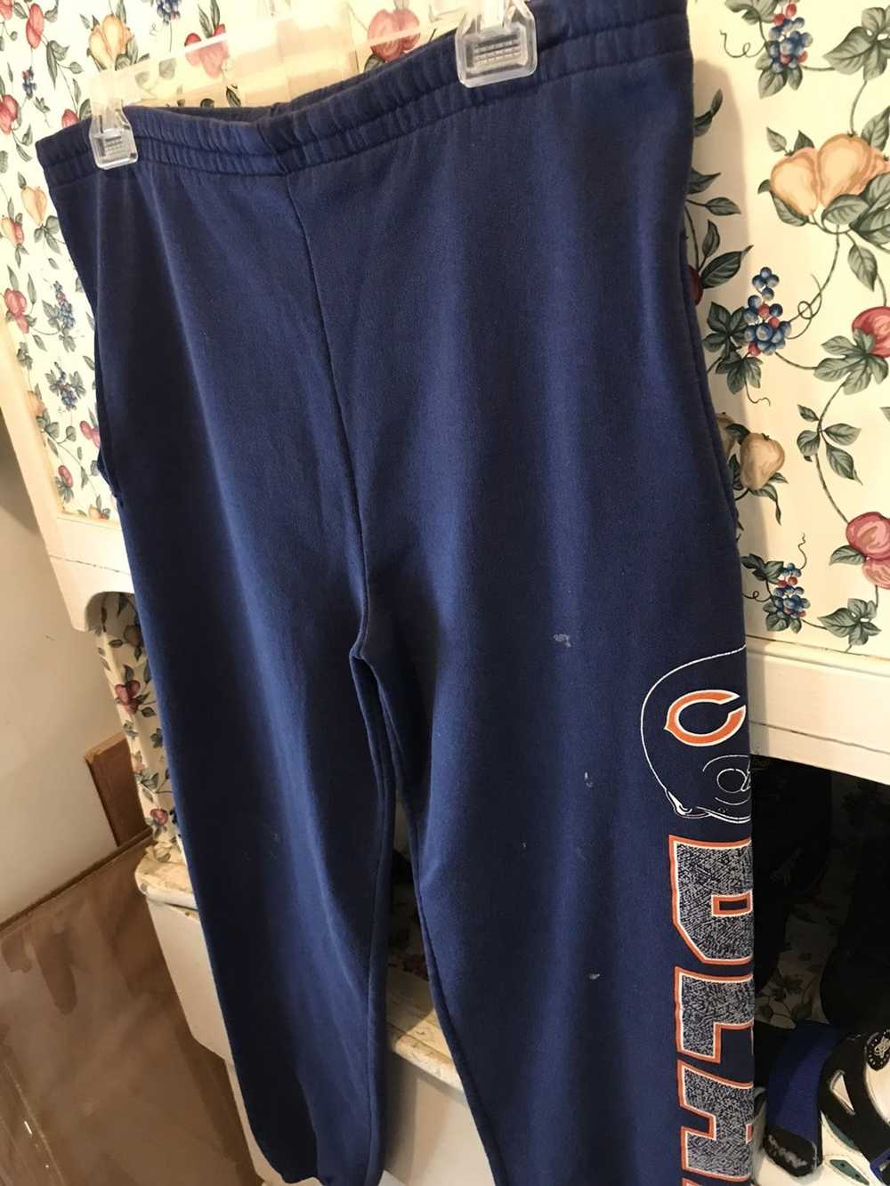 Vintage Vintage 90s Chicago Bears Sweat Pants - image 2