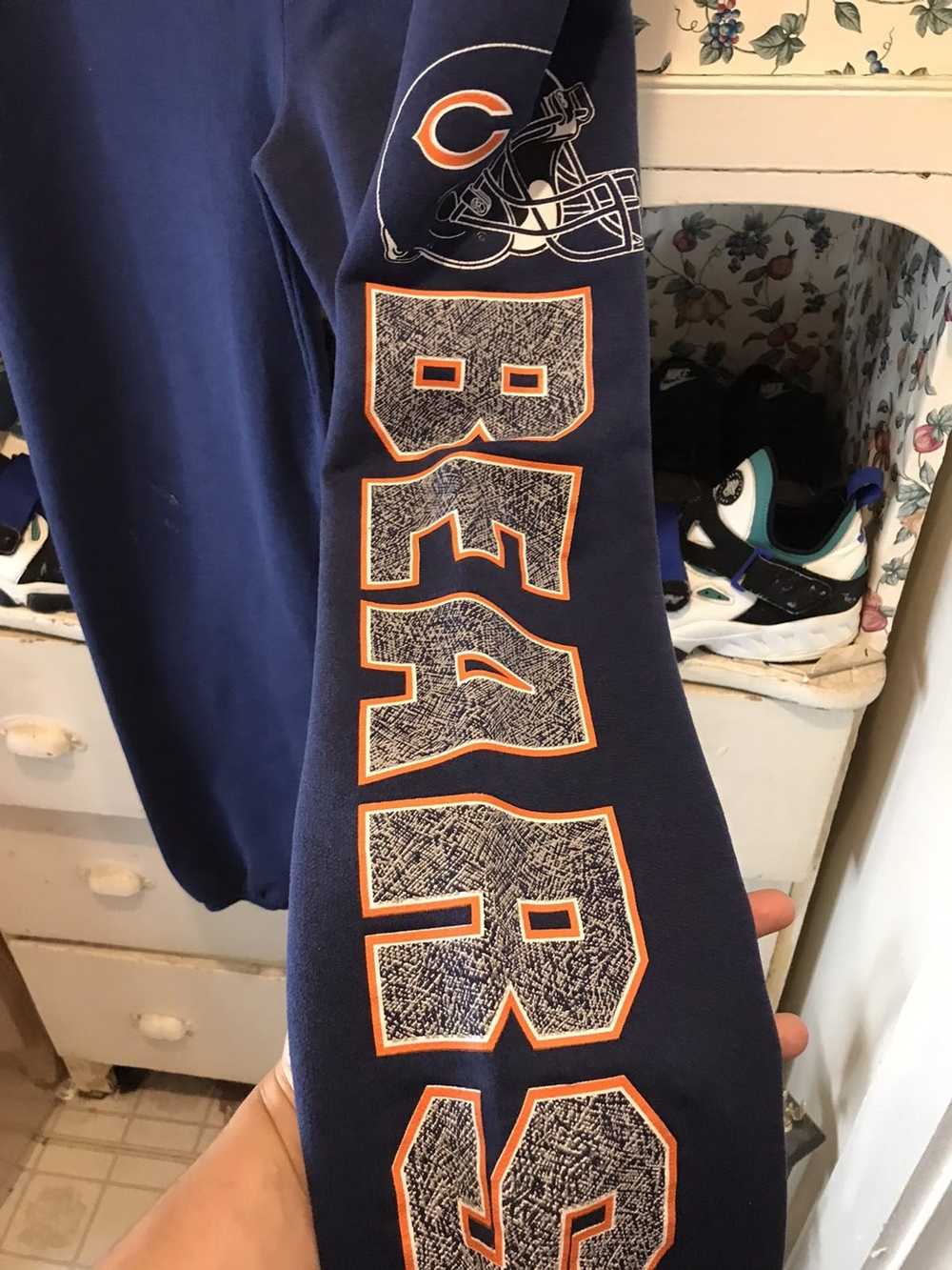 Vintage Vintage 90s Chicago Bears Sweat Pants - image 3