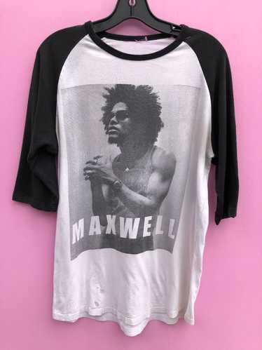 MAXWELL NIGHT TOUR RAGLAN BASEBALL TEE 3/4 LENGTH… - image 1