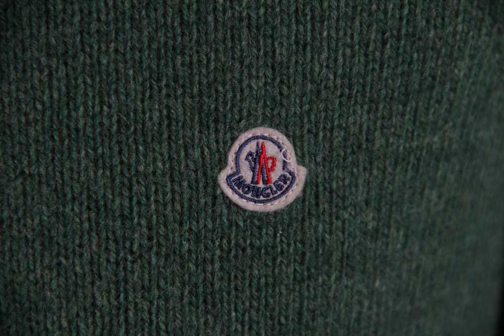 Moncler Moncler Rare Vintage Wool Sweater with Le… - image 7
