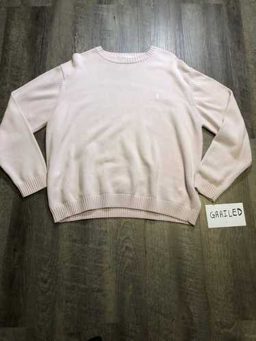 Yves Saint Laurent Pink Logo Knitwear