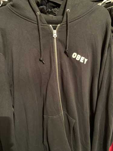 Obey Comfy French terry OBEY zip hoodie