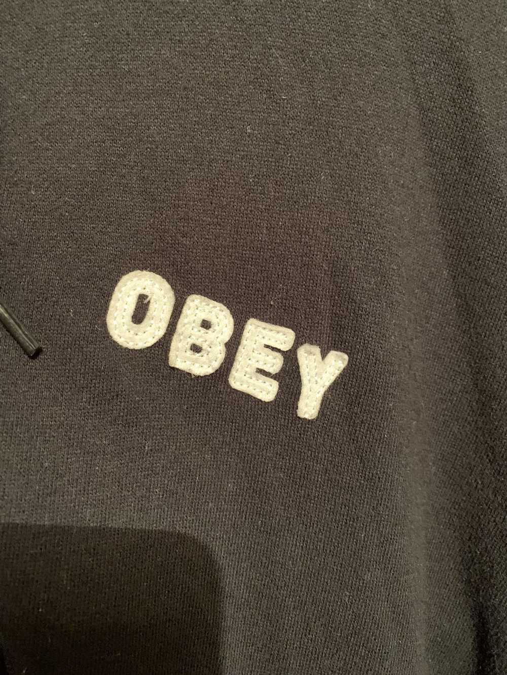 Obey Comfy French terry OBEY zip hoodie - image 2