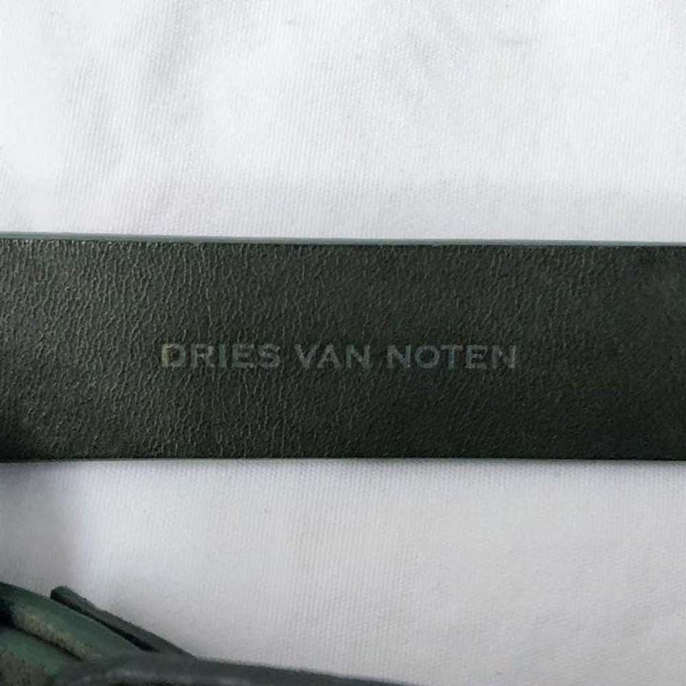 Dries Van Noten Beaded Leather Belt - image 3