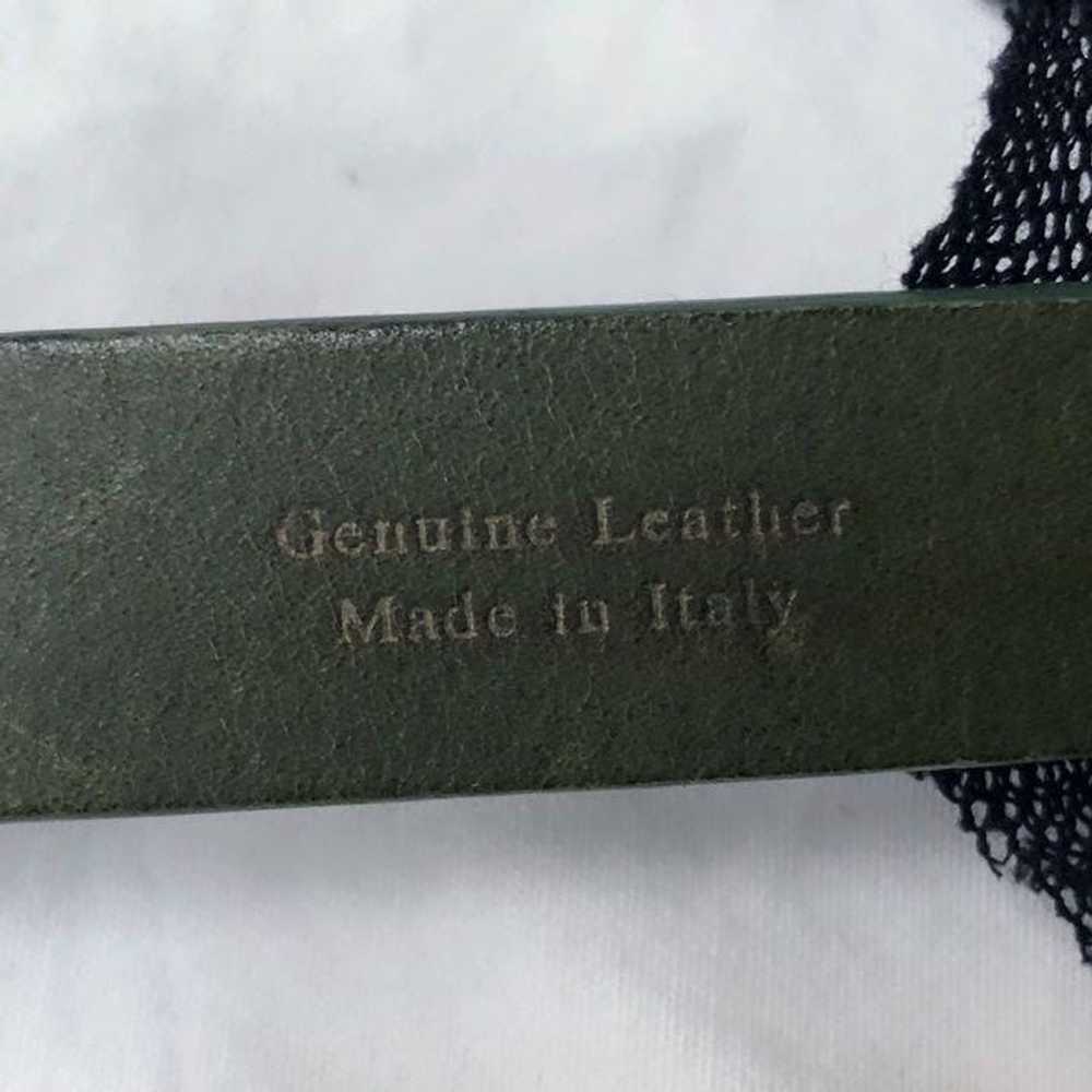 Dries Van Noten Beaded Leather Belt - image 4