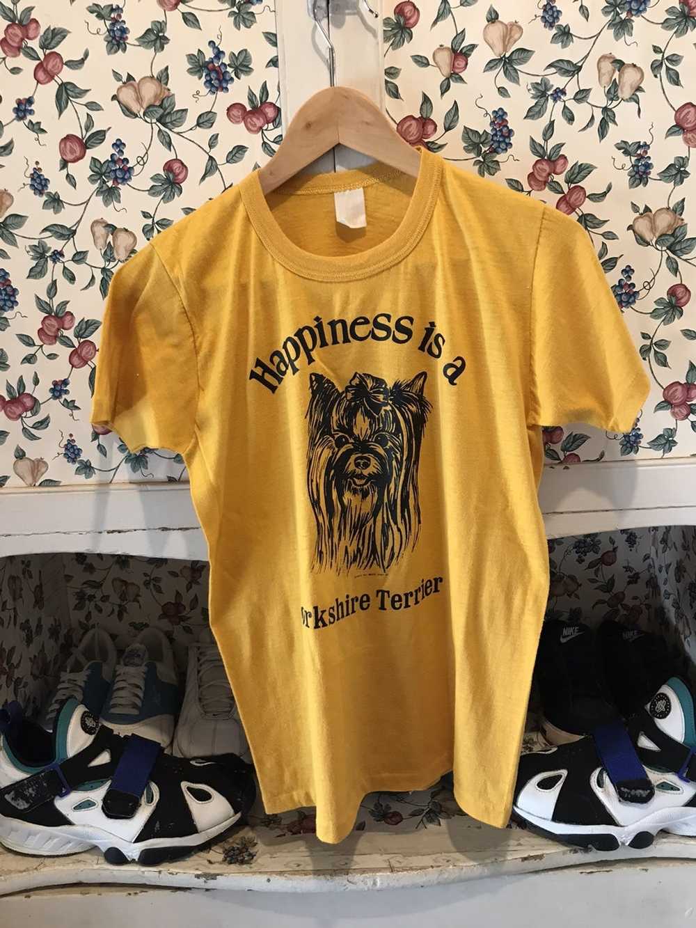 Vintage Vintage 70s Yorkshire Terrier T-shirt - image 1