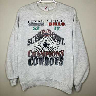 Jerzees VTG Dallas Cowboys vs Buffalo Bills 1992 S