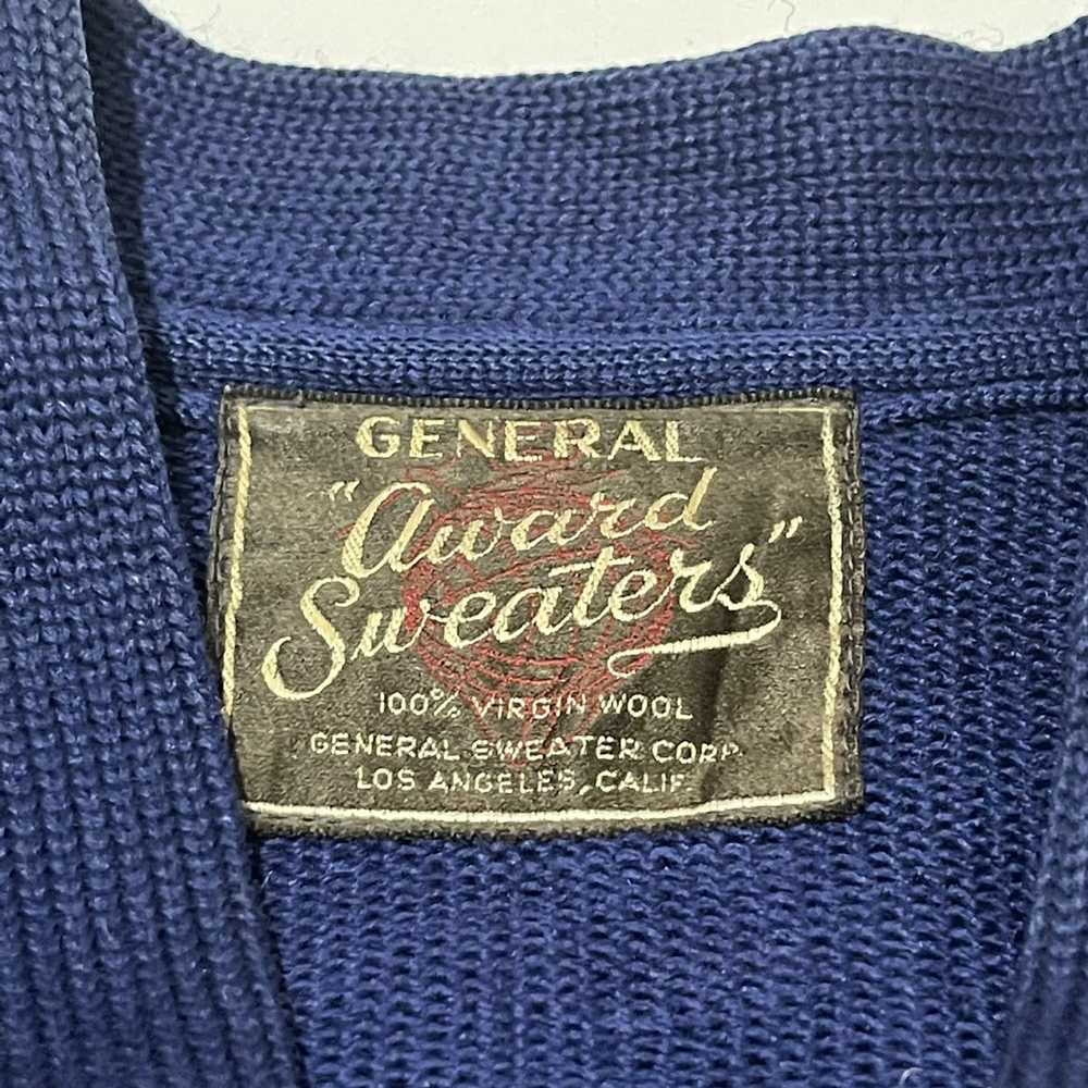 Vintage 1950’s Wool Mohair Vintage Cardigan Sweat… - image 2