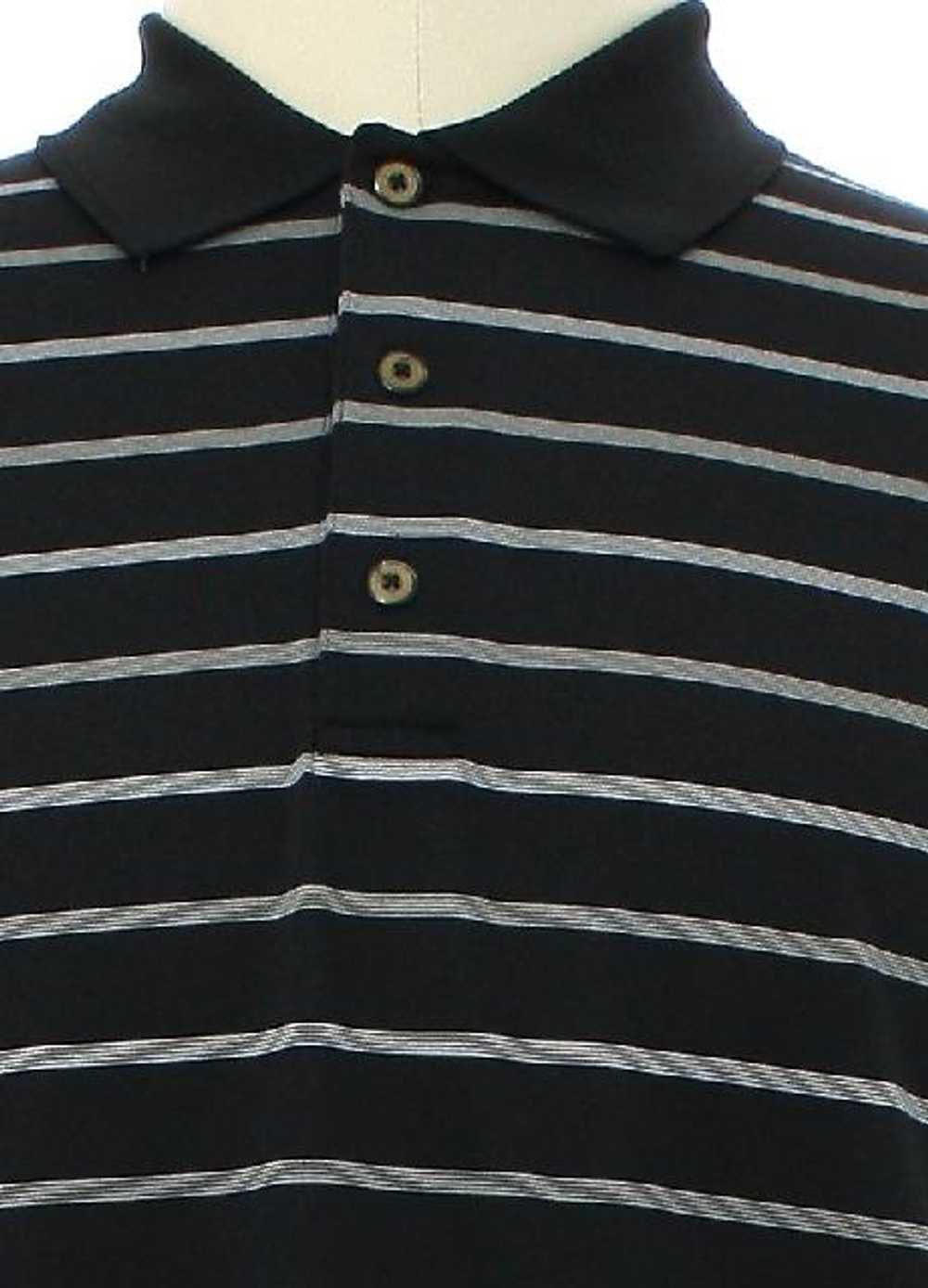 1990's George Golf Mens Striped Polo Style Golf S… - image 2