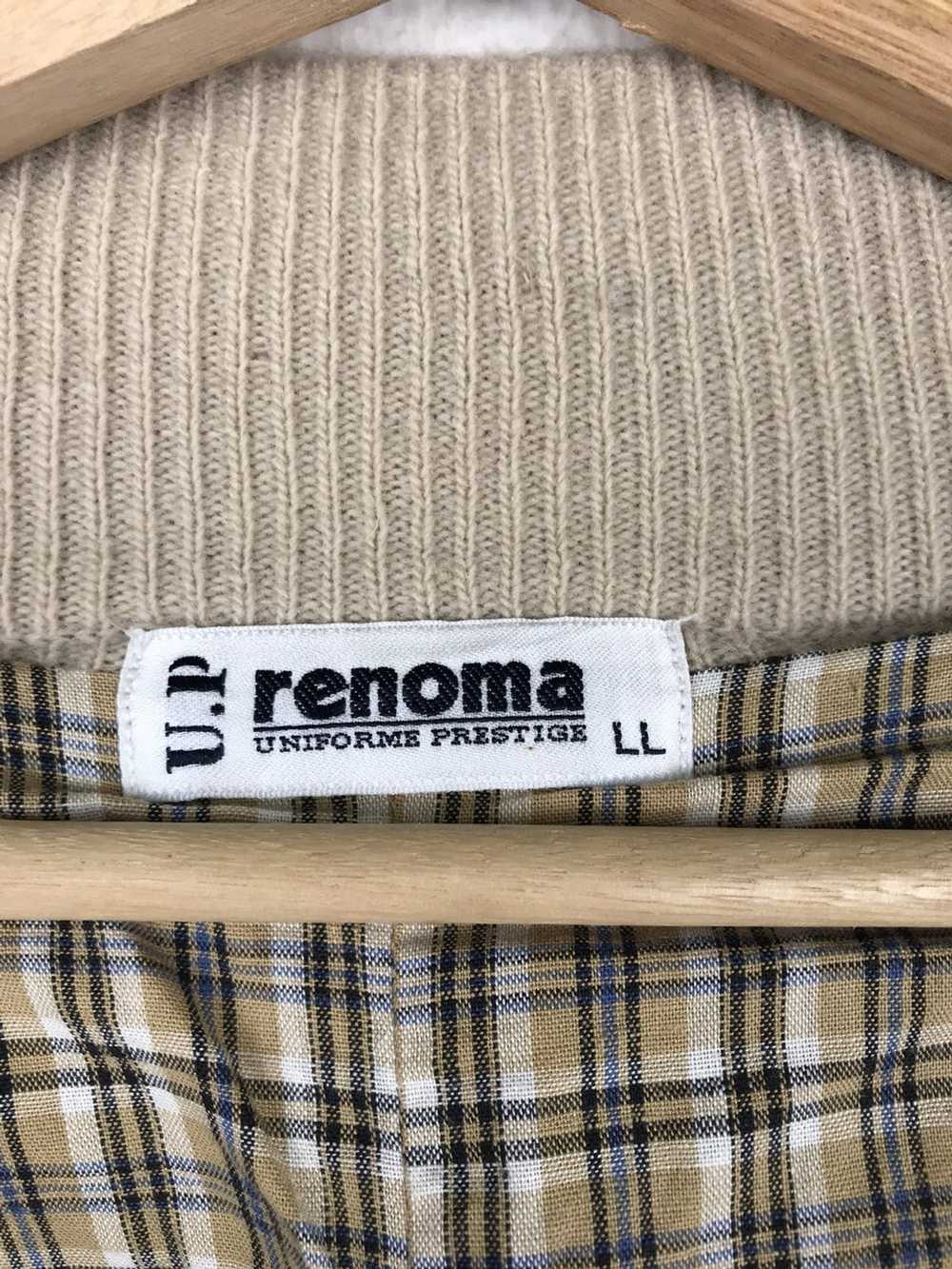 Renoma × Streetwear U.P Renoma Zip Up Knitwear - image 11