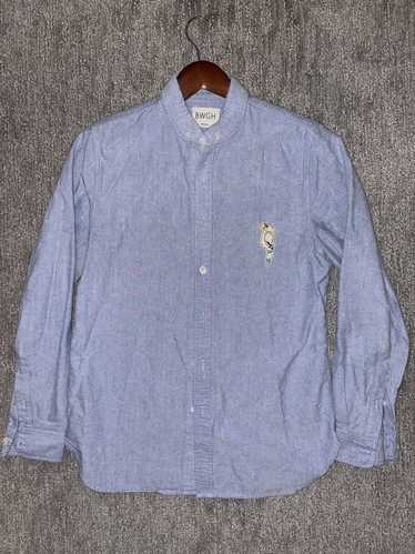 Brooklyn We Go Hard BWGH Parrot Button-Up