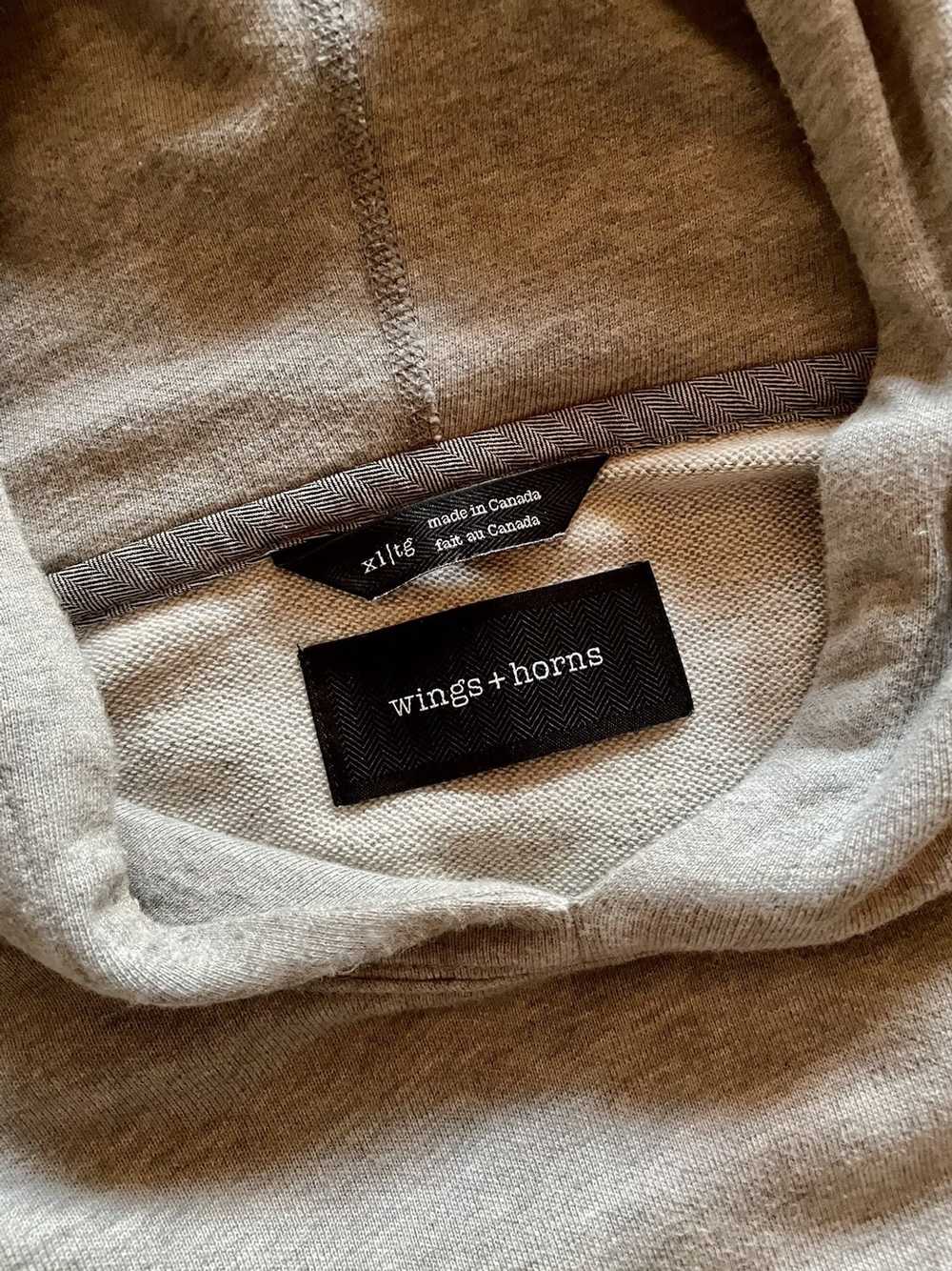 Wings + Horns Hooded Sweatshirt - image 3