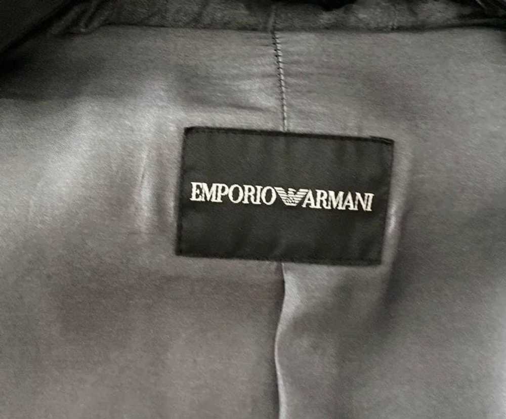 Emporio Armani Emporio Armani Leather jacket - image 3